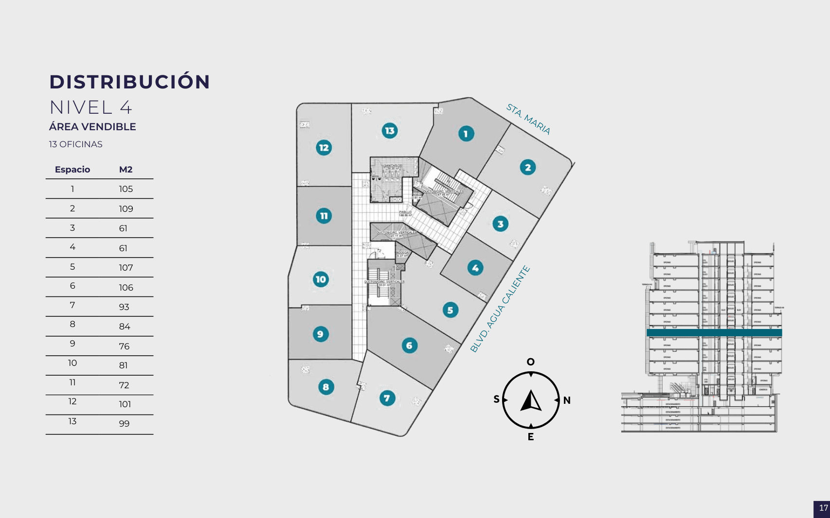 Oficinas en Venta - Torre Eugenia Blvd. Agua Caliente - Foto 13 de 17