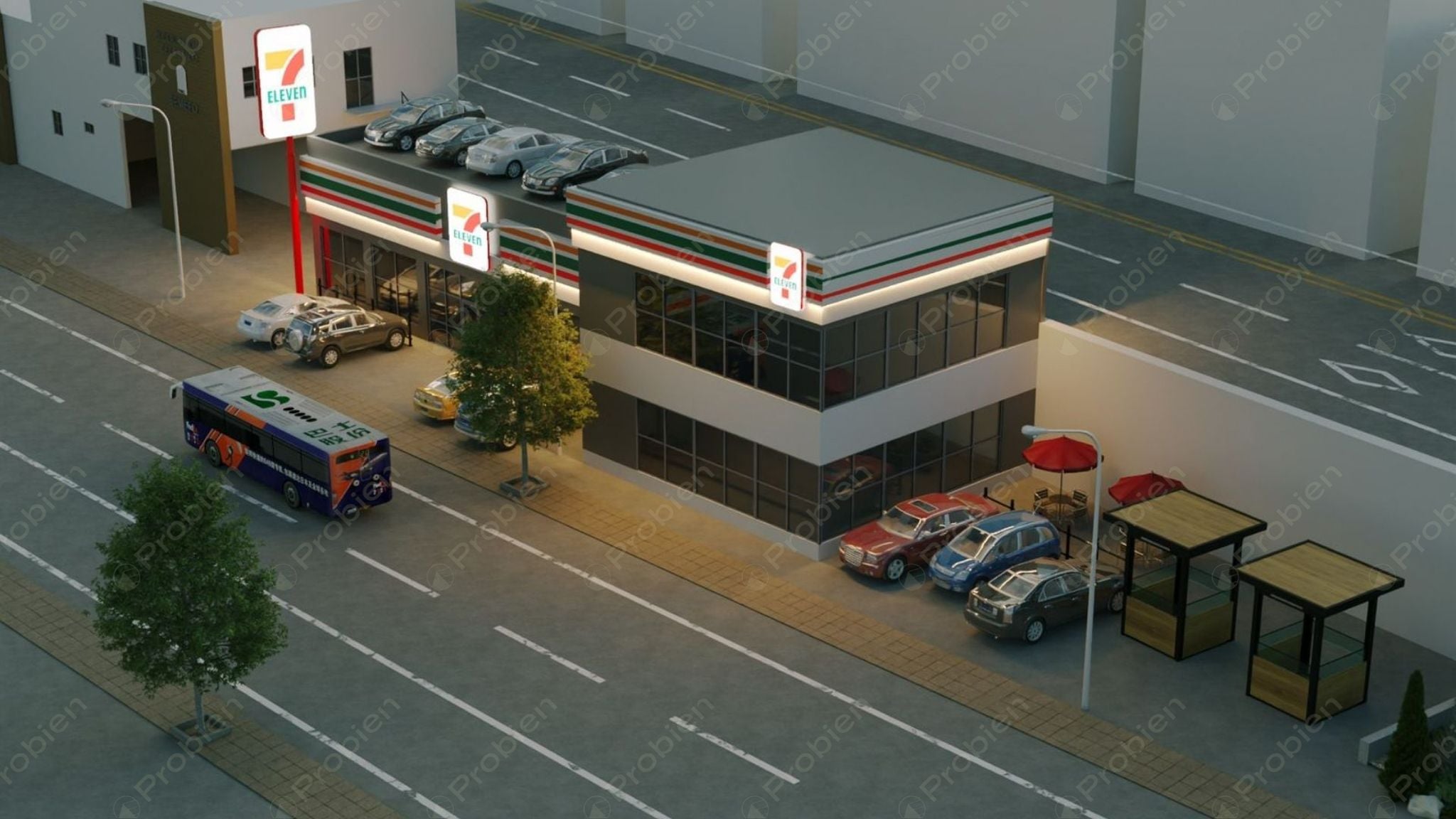 Terreno en venta y renta con doble frente comercial en Blvd Fundadores y Av. de la Televisión de 766 m² - Foto 5 de 6