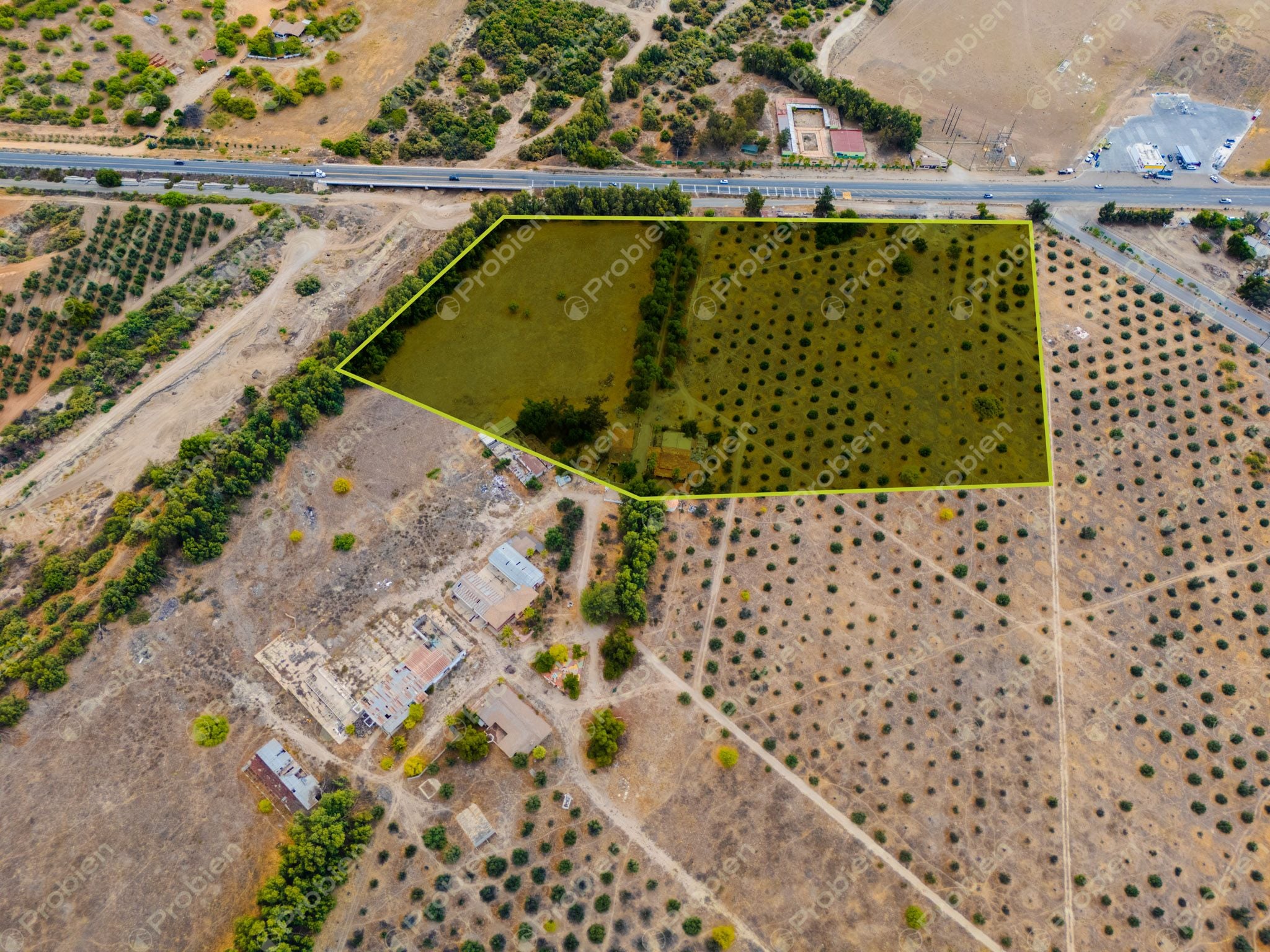 Terreno en Venta en Valle de las Palmas, Tecate – A Pie de Carretera con Potencial Industrial y Habitacional - Foto 2 de 13