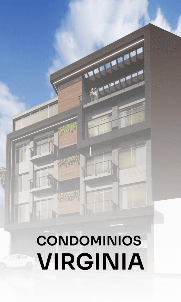 Condominios Virginia - DISEÑO MODERNO Y CONFORTABLE