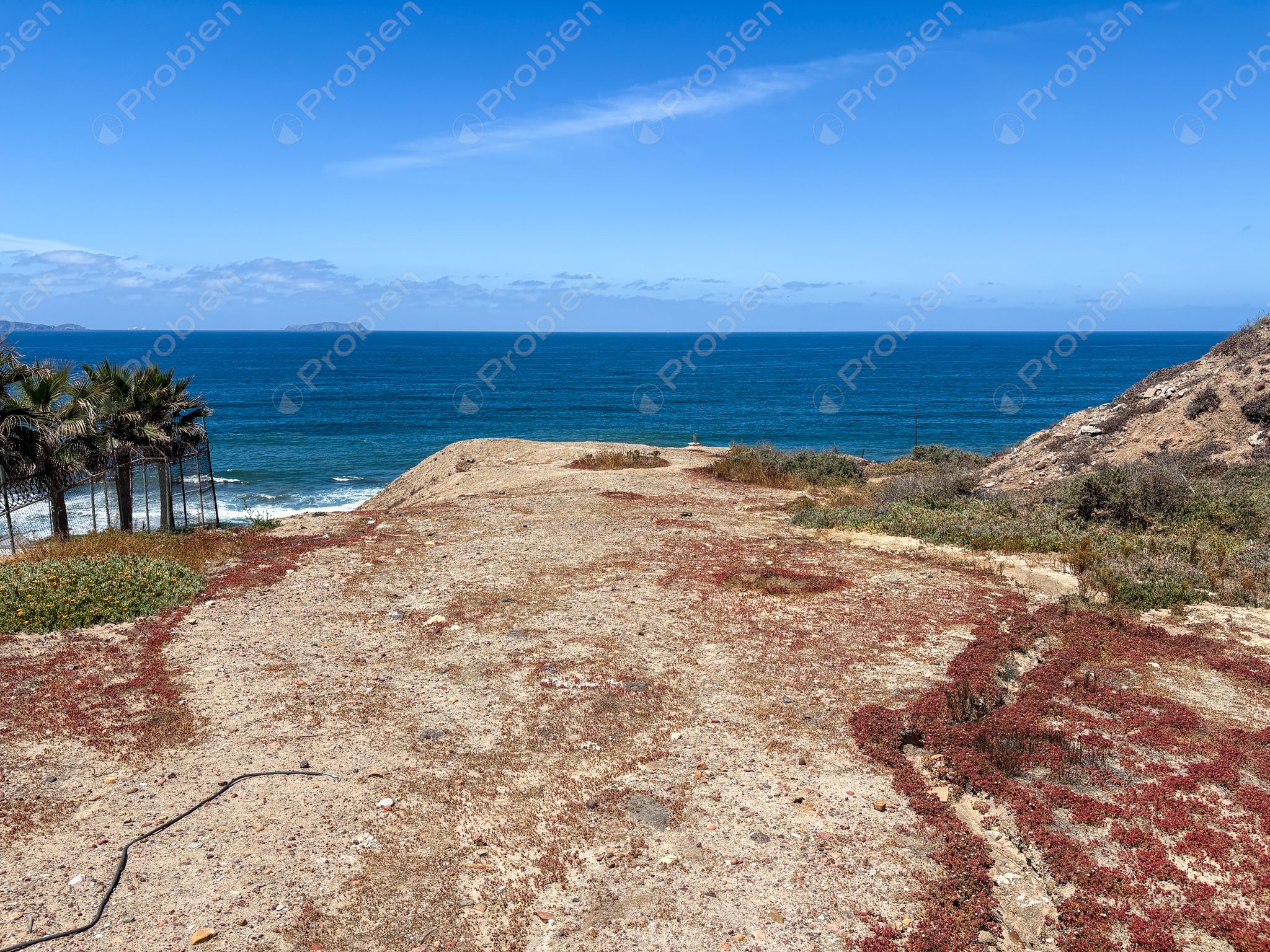 Terreno frente al mar en venta en Punta Bandera con gran potencial residencial - Foto 6 de 12
